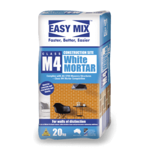 Easy Mix M4 Construction Site White Mortar