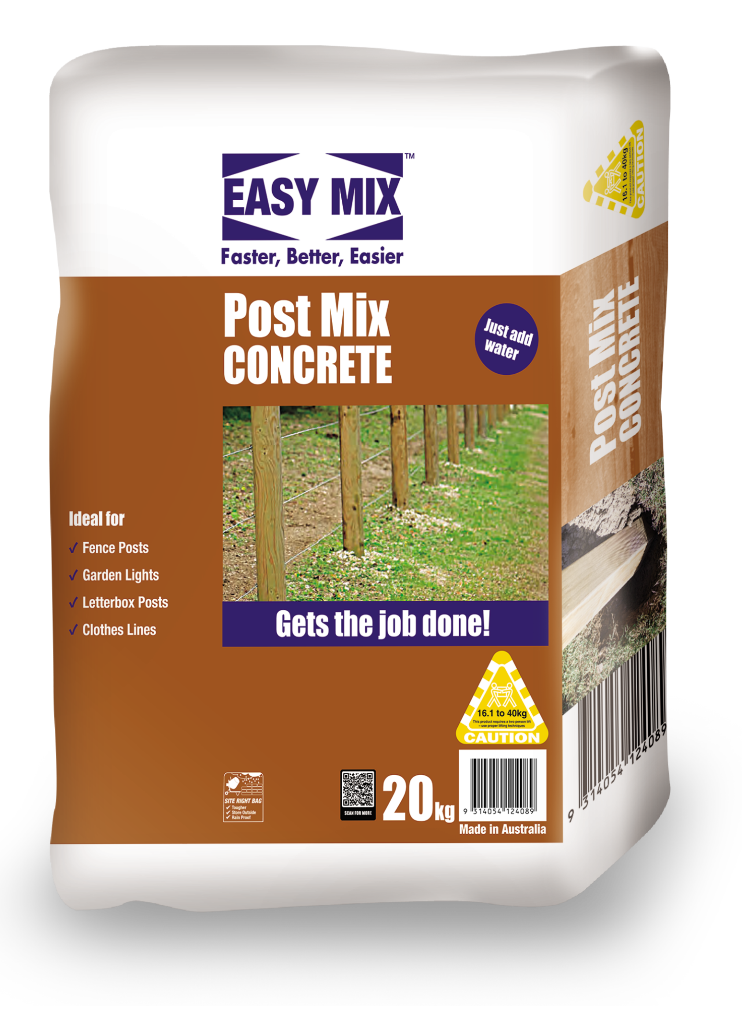 Buy Easy Mix Post Mix Concrete Ideal for post installation