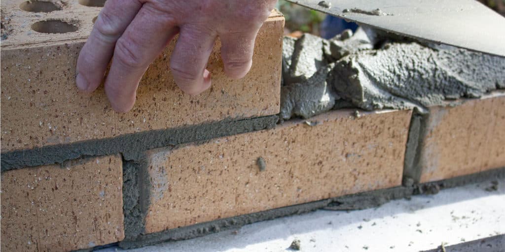 How to build a brick or block wall