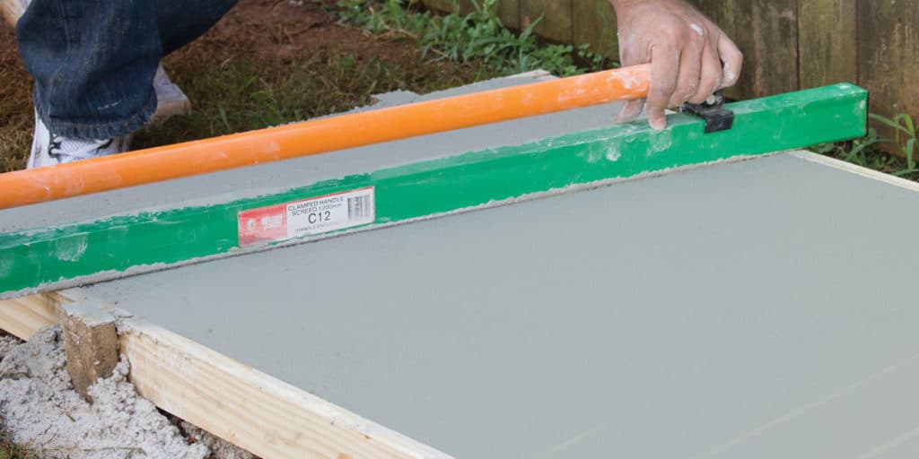 How To Lay A Concrete Slab Easy Mix High Quality Premixed