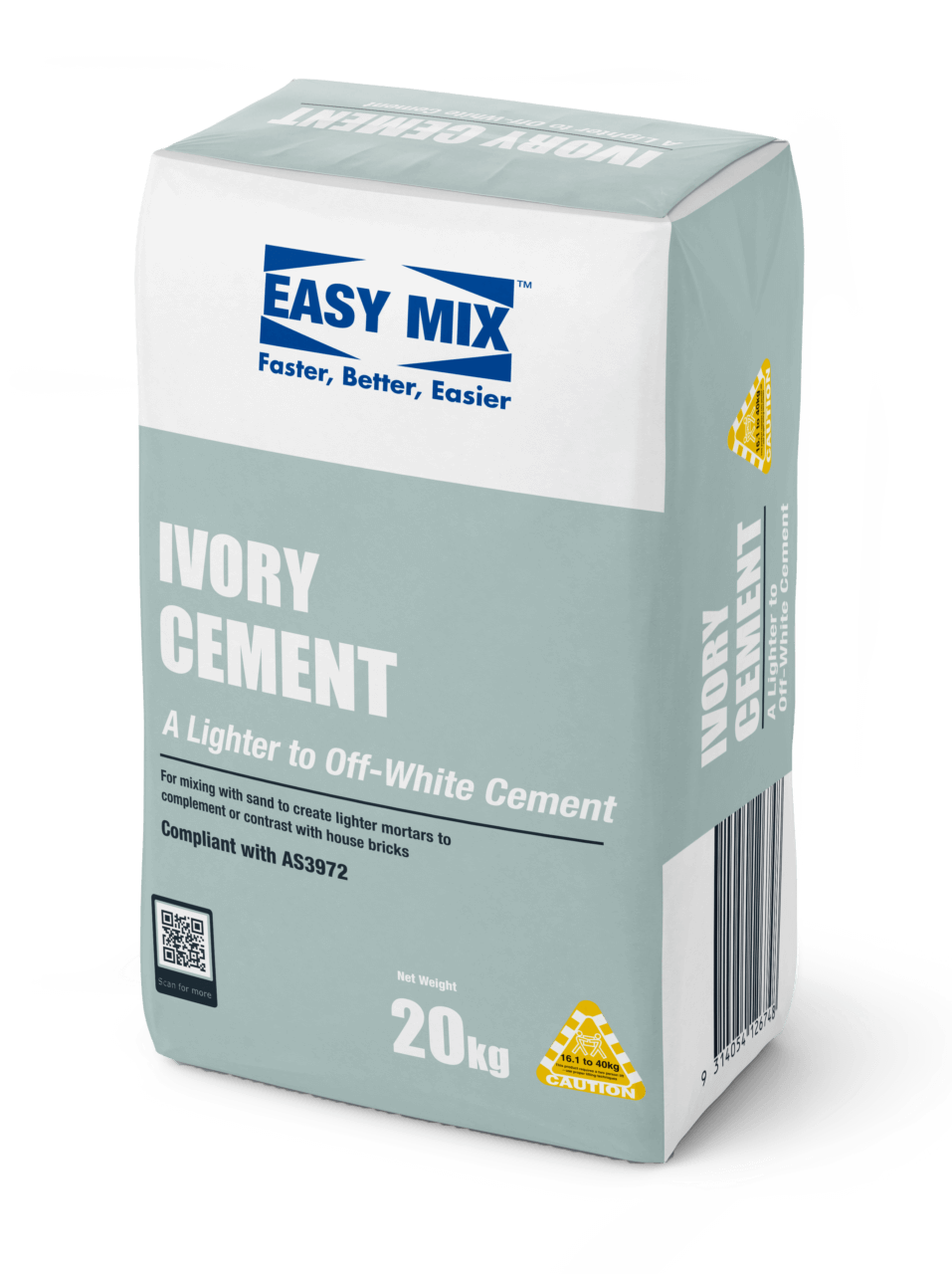 Easy Mix Ivory Cement | A lighter to off-white cement